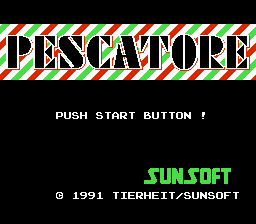 Pescatore (Prototype) Title Screen